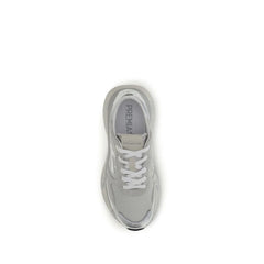 Premiata Silver Nylon Athletic Sneakers
