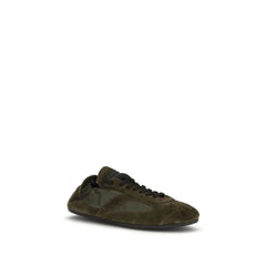 Proenza Schouler Bicolor Calf Leather Bos Taurus Low Top Sneakers - EU37/US7