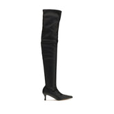 Proenza Schouler Black Polyurethane Over The Knee