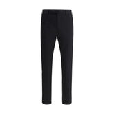 PT Torino Black Cotton Casual Pants - IT46 | S