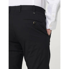 PT Torino Black Cotton Dress Pants - IT48 | M