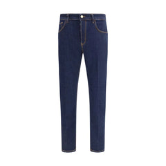PT Torino Blue Cotton Jeans Denim