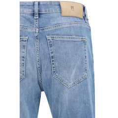 PT Torino Mėlynosios medvilnės siaurėjantys džinsai