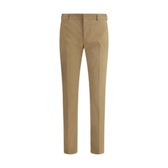 PT Torino Brown Cotton Casual Pants - IT46 | S