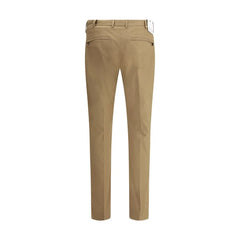 PT Torino Brown Cotton Casual Pants - IT46 | S