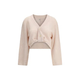 R13 Beige Cashmere Cardigan