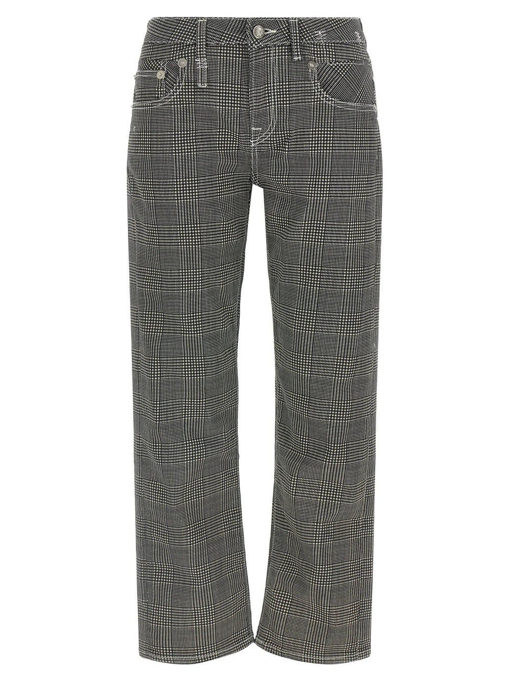 R13 Bicolor Cotton Casual Pants