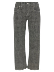 R13 Bicolor Cotton Casual Pants