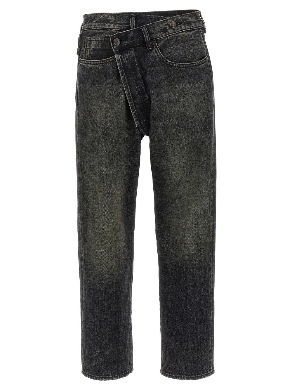 R13 Black Cotton Jeans Denim