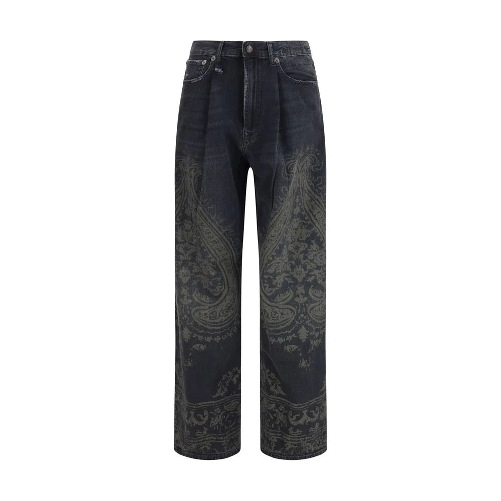 R13 Svarte Bomullsjeans Denim