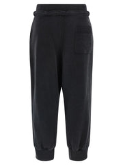 R13 Black Cotton Joggers (Workout Pants) - S