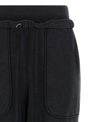 R13 Black Cotton Joggers (Workout Pants) - S