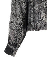 R13 Black Silk Blouse - S