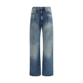R13 Blue Cotton Jeans Denim - 26