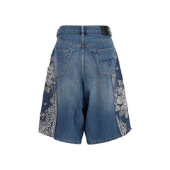 R13 Pantaloni scurți din denim albastru - W25