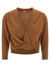 R13 Brown Cashmere Cardigan - M