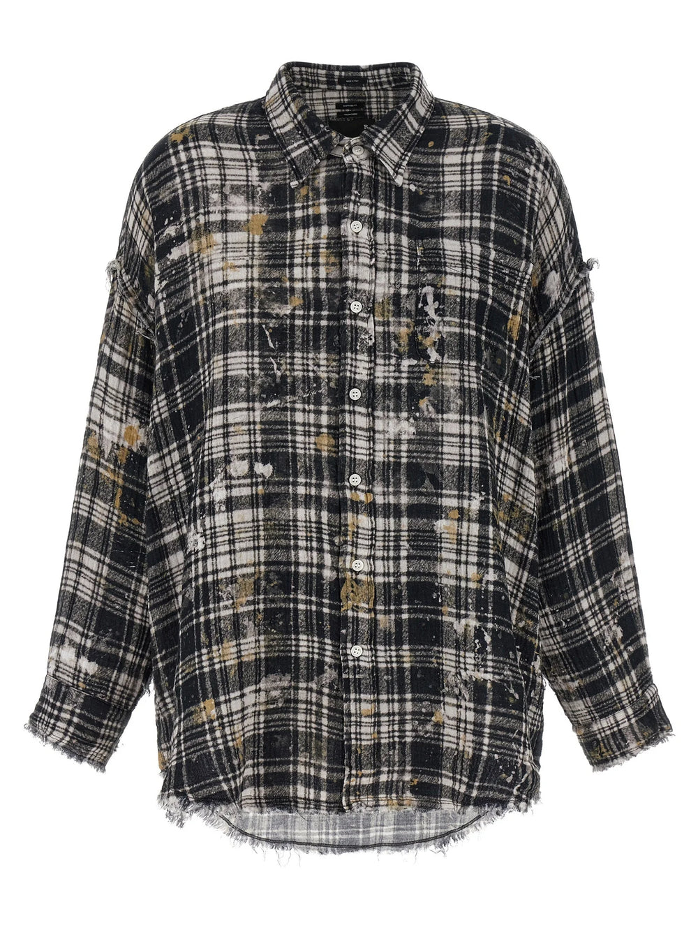 R13 Multicolor Cotton Blouse - S