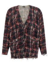 R13 Multicolor Linen Cardigan - XXS