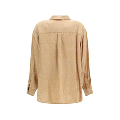 R13 Orange Viscose Shirt