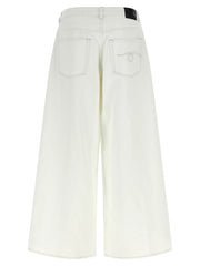 R13 White Cotton Jeans Denim - 27