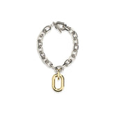 Rabanne Silver Metal Necklace - One Size
