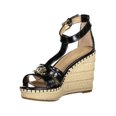 Ralph Lauren Black Polyester Sandal - Sandals