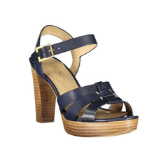 Ralph Lauren Blue Leather Sandal - 40 - Sandals