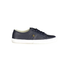 Ralph Lauren Blue Leather Women Sneaker