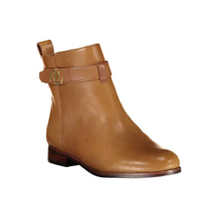 Ralph Lauren Brown Leather Women Boot - EU40/US10 - Boots