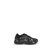 Reebok Black Polyethylene Athletic Sneakers - Athletic Shoes