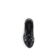 Reebok Black Polyethylene Athletic Sneakers - Athletic Shoes