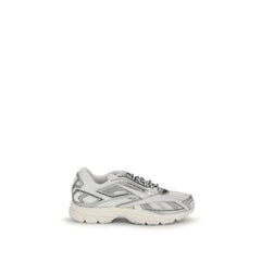 Reebok White Leather Athletic Sneakers - Athletic Shoes
