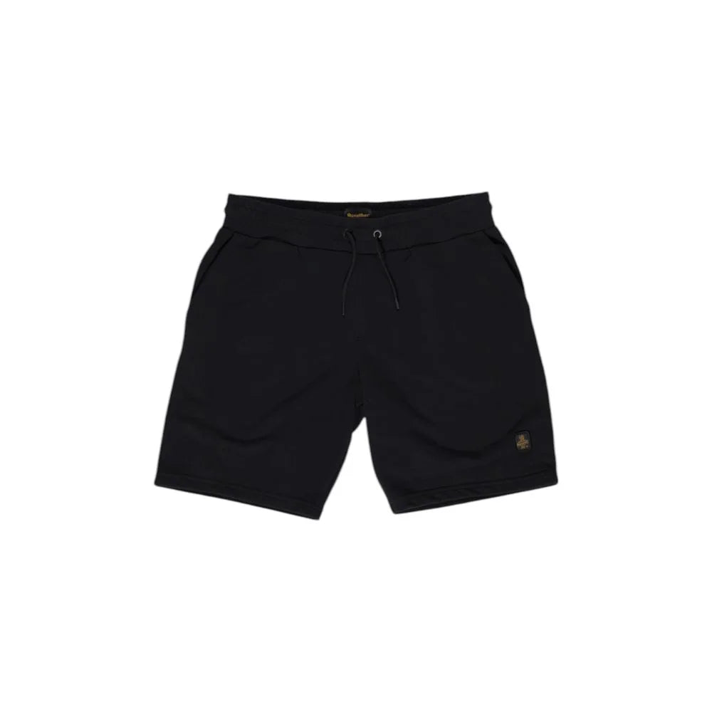 Refrigiwear Black Cotton Bermuda Shorts - IT54 | XXL