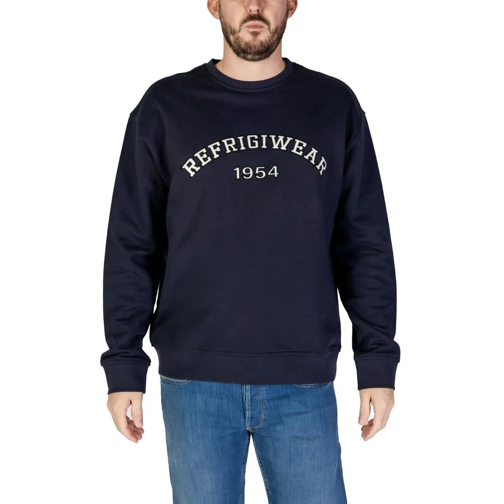 Refrigiwear Blue Cotton Sweatshirt - IT52 | XL - Sweatshirts