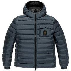 Refrigiwear Blue Nylon Men Jacket - Puffer Jackets
