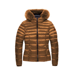 Refrigiwear Brown Polyamide Women’s Jacket - S - Puffer Jackets