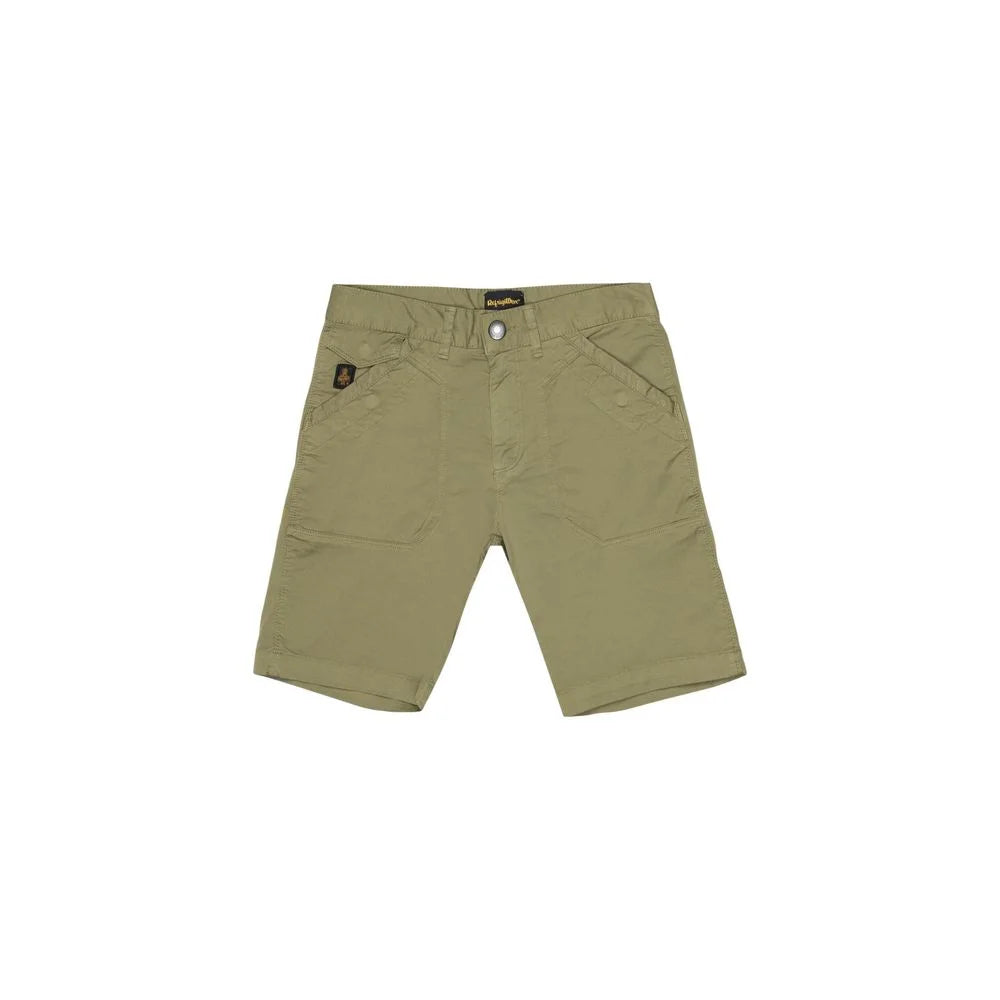 Refrigiwear Green Cotton Bermuda Shorts - W29