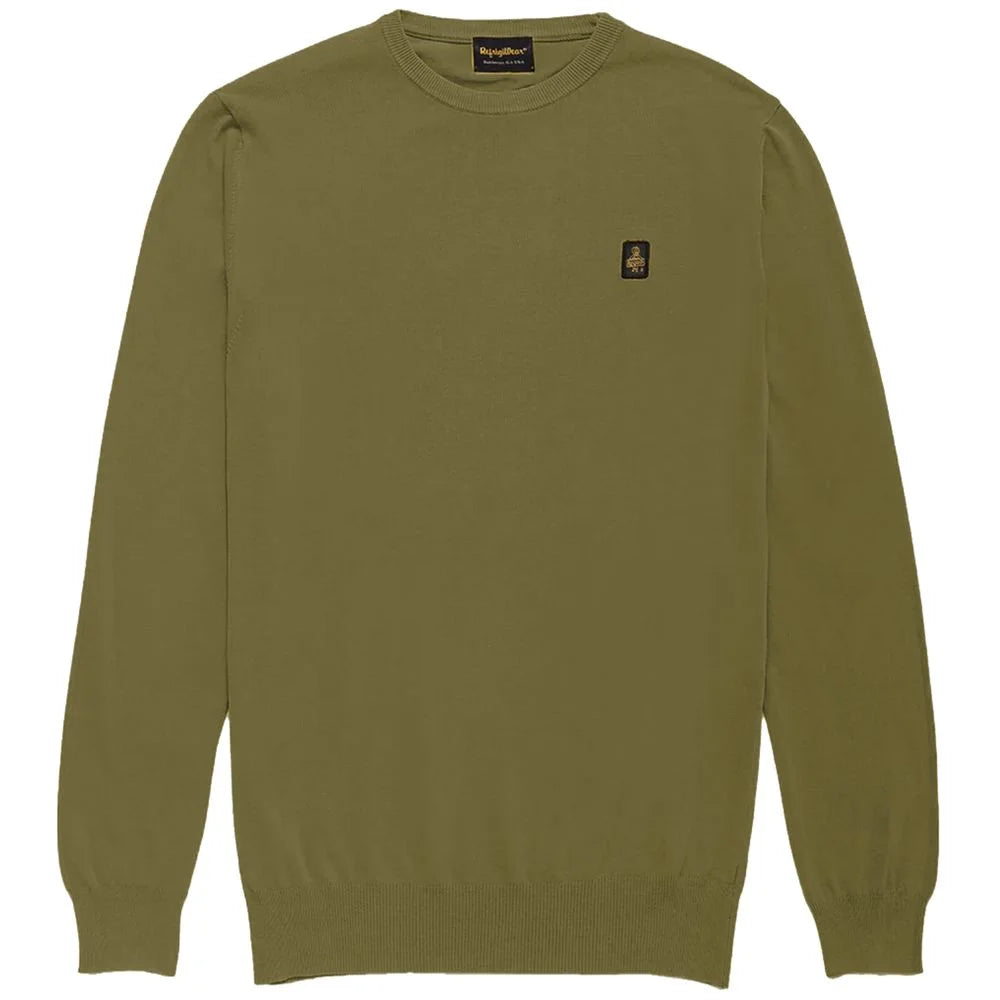 Refrigiwear Green Cotton Sweater - Sweaters