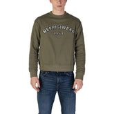 Refrigiwear Green Cotton Sweatshirt - IT44 | S - Sweatshirts