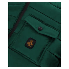 Refrigiwear Green Nylon Men Jacket - Puffer Jackets
