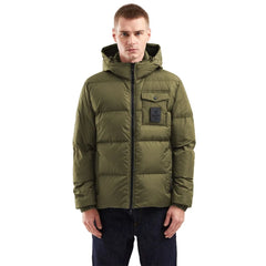 Refrigiwear Green Nylon Men Jacket - Puffer Jackets