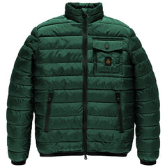 Refrigiwear Green Nylon Men Jacket - Puffer Jackets