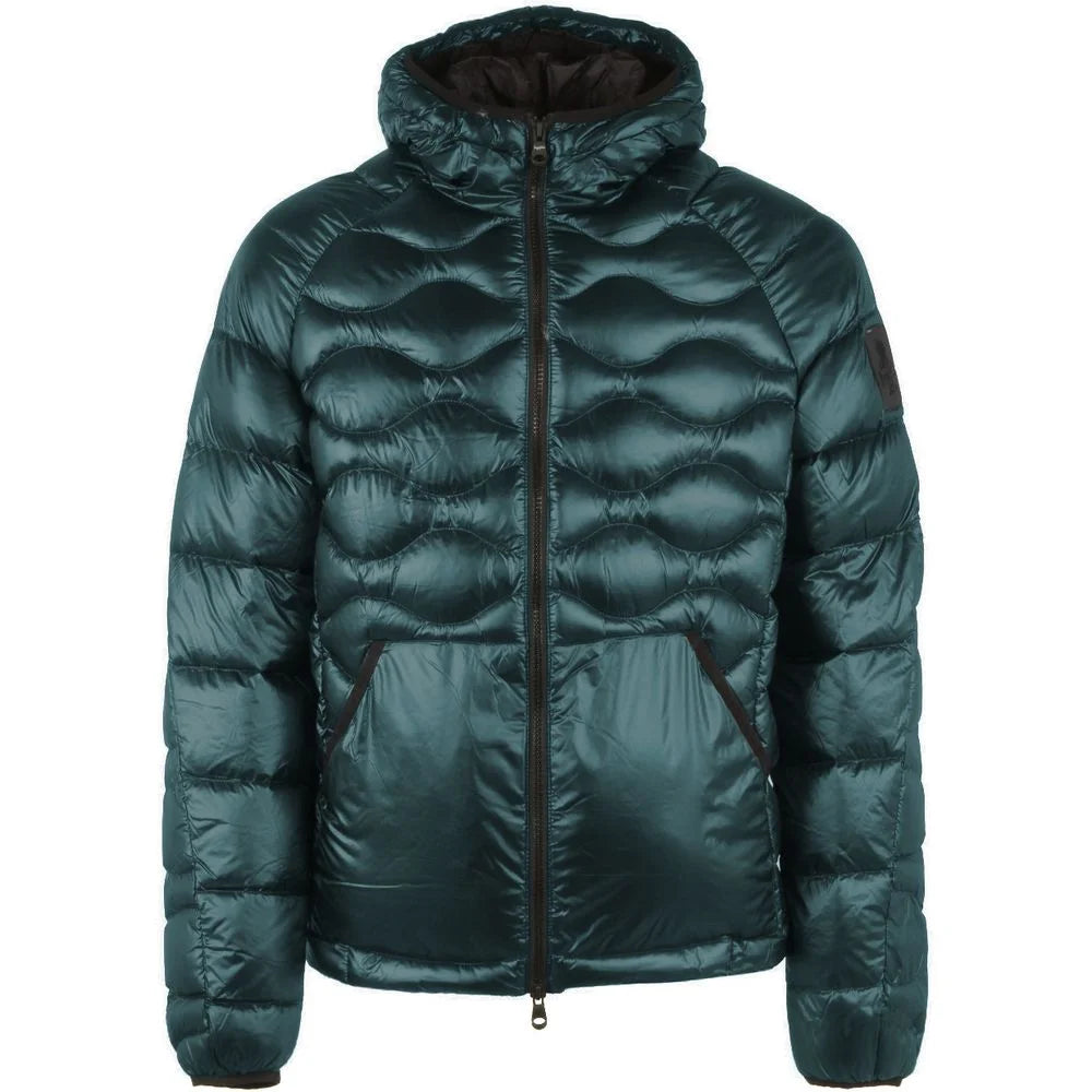 Refrigiwear Green Nylon Men Jacket - XL - Puffer Jackets