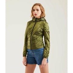 Refrigiwear Green Polyamide Women Jacket - Rain Coats