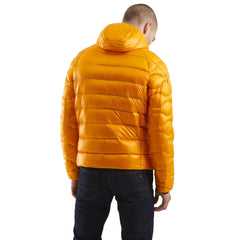 Refrigiwear Orange Nylon Men Jacket - Puffer Jackets