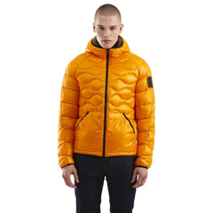 Refrigiwear Orange Nylon Men Jacket - Puffer Jackets