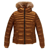 Refrigiwear Orange Nylon Women Jacket - Puffer Jackets