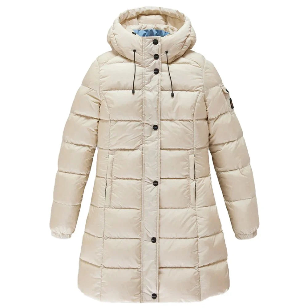 Refrigiwear White Nylon Jackets & Coat - Puffer Jackets