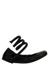 RENE CAOVILLA : Ballerines en cuir d'agneau noir