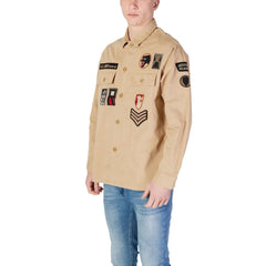 Replay Beige Cotton Shirt - Shirts